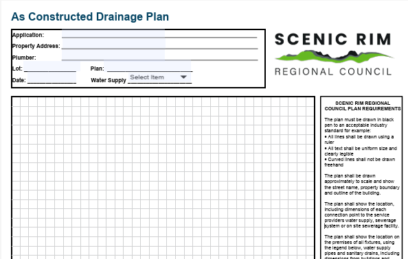 Drainage Plan