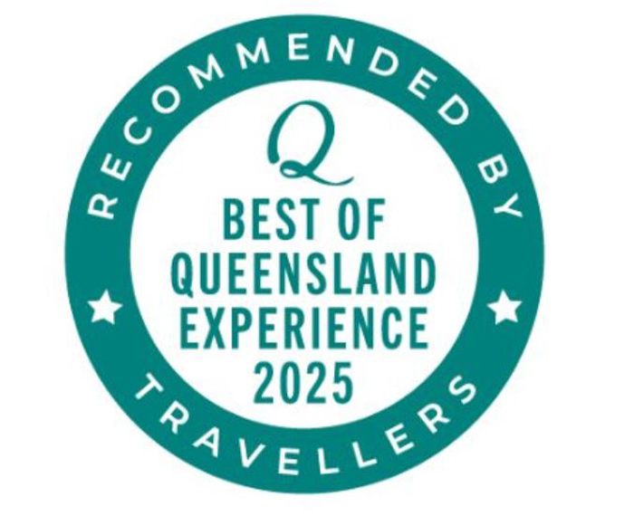 Image of Best of Queensland Experiences 2025 stamp