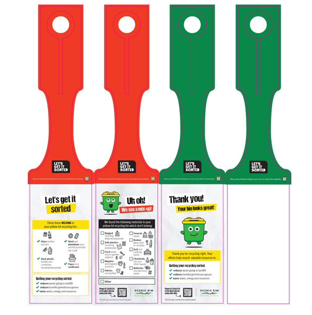 Bin tags