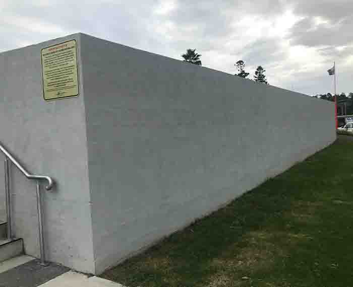 Image of wall in Walter Street, Boonah