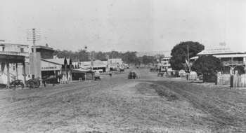 Early view of Brisbane Street, Beaudesert, ca. 1920