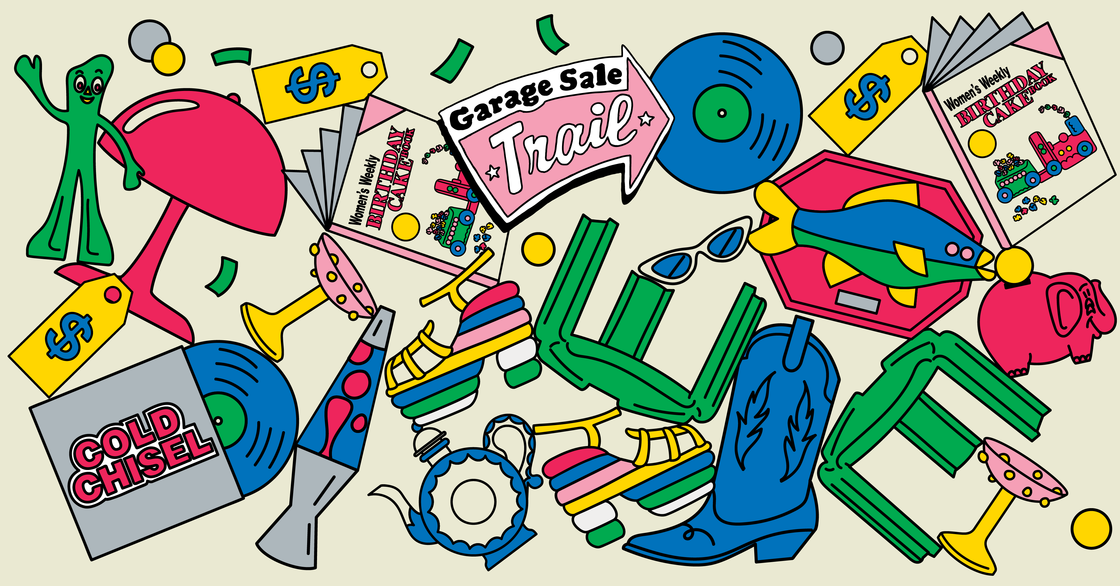 garage sale trail