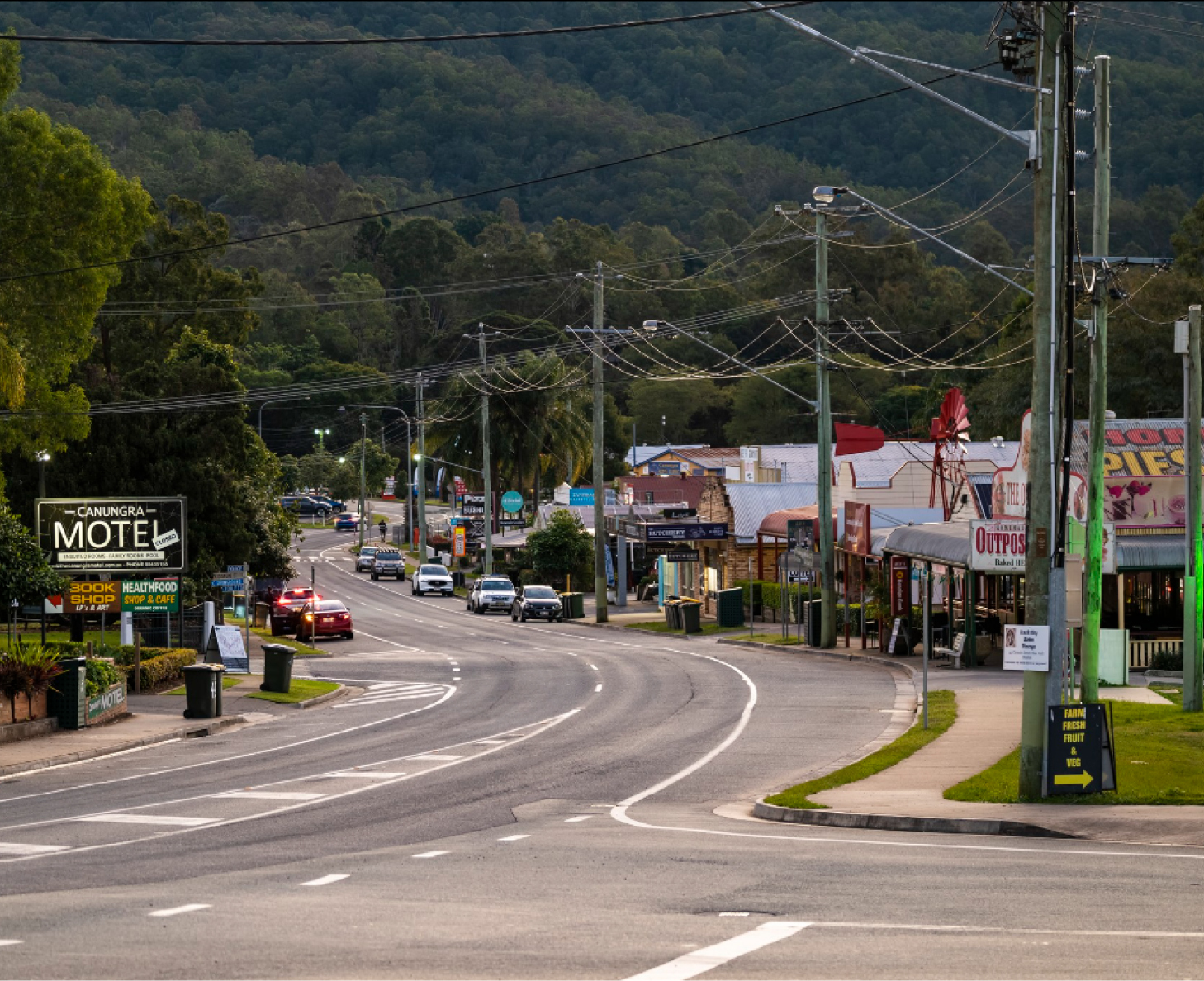 Canungra streetscape