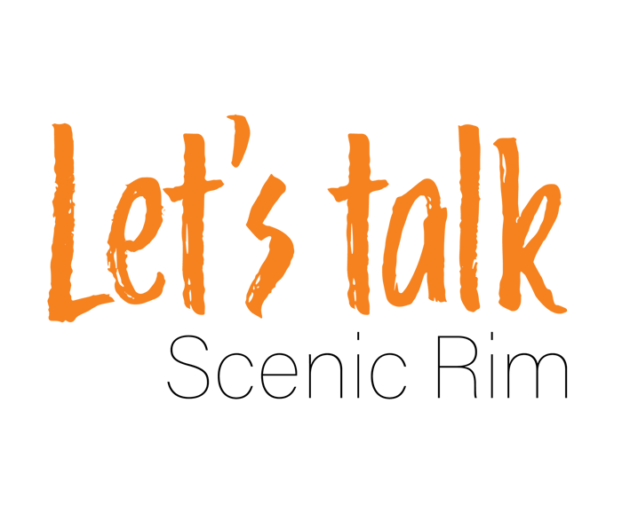 Let&#039;s Talk Scenic Rim branding