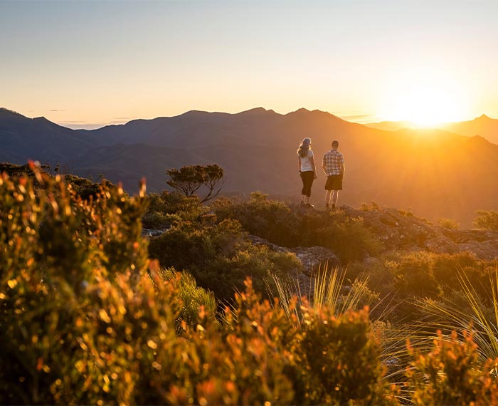 Cover image from the Scenic Rim Nature-based Tourism Strategy 2023-2032 featuring the view from Mount Maroon.