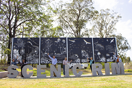 New Scenic Rim sign