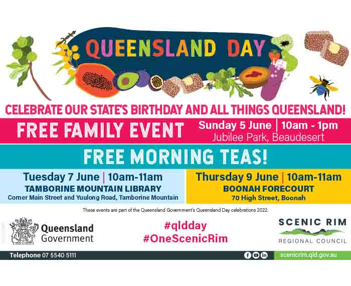 Image of 2022 Qld Day poster