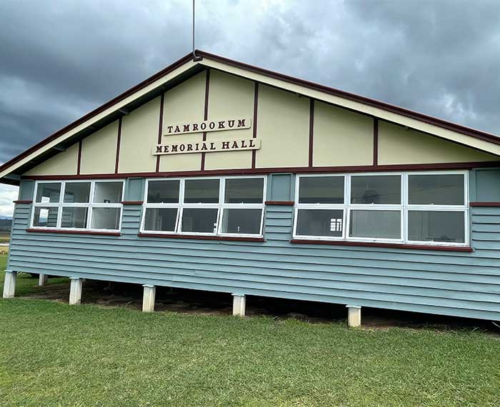 Image of Tamrookum Hall which benefited from a community grant