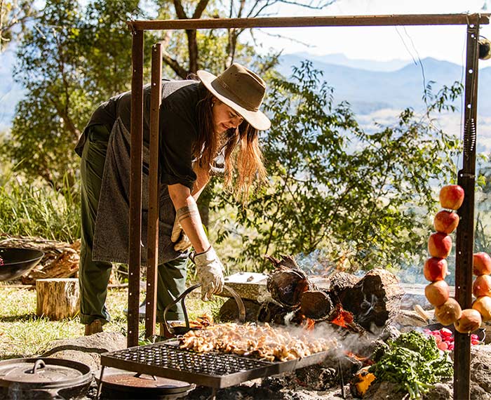 Image of campfire cooking