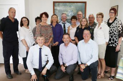 Visit to Canungra by Minister Craig Crawford